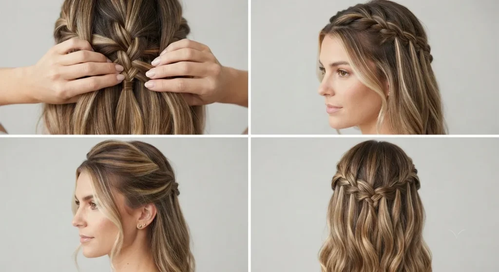 10. Waterfall Braid