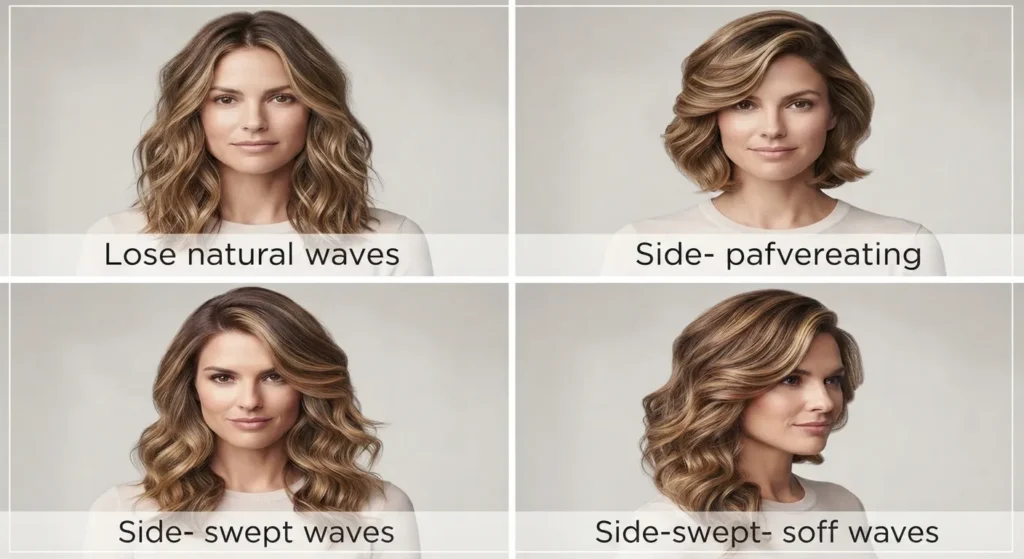 12. Side Swept Soft Waves