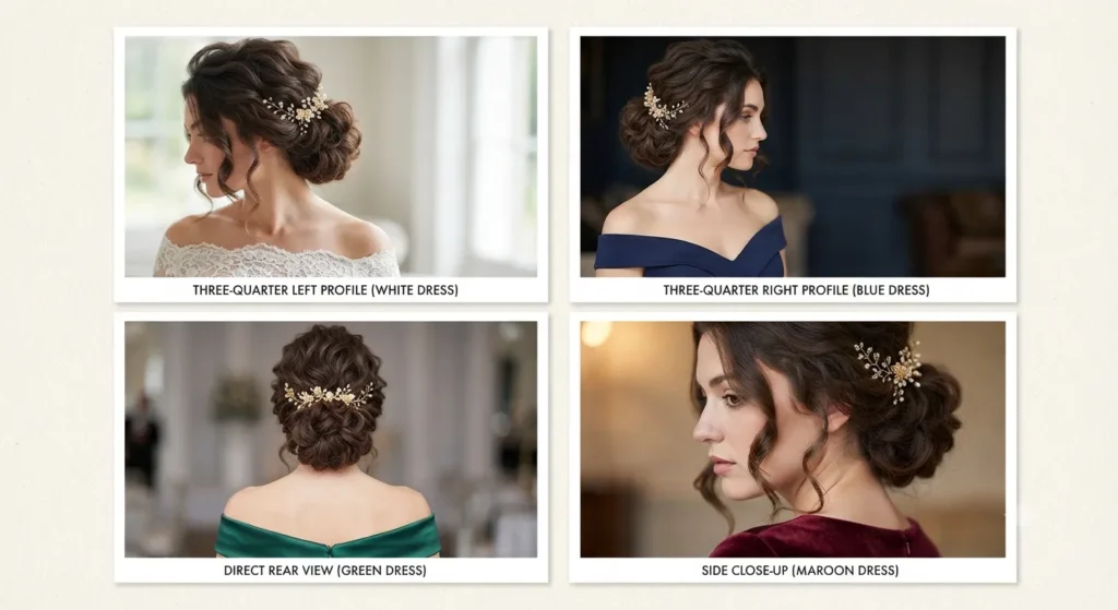 16 Bridal Updo Wedding Hairstyles That Look Elegant and Timeless 3 2. Romantic Textured Wedding Updo
