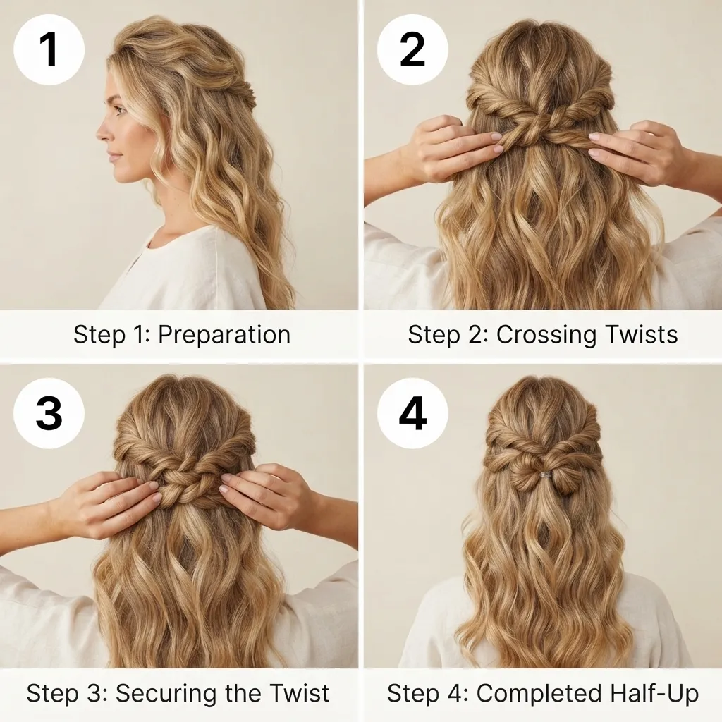 3. Simple Half Up Waves with Twists
