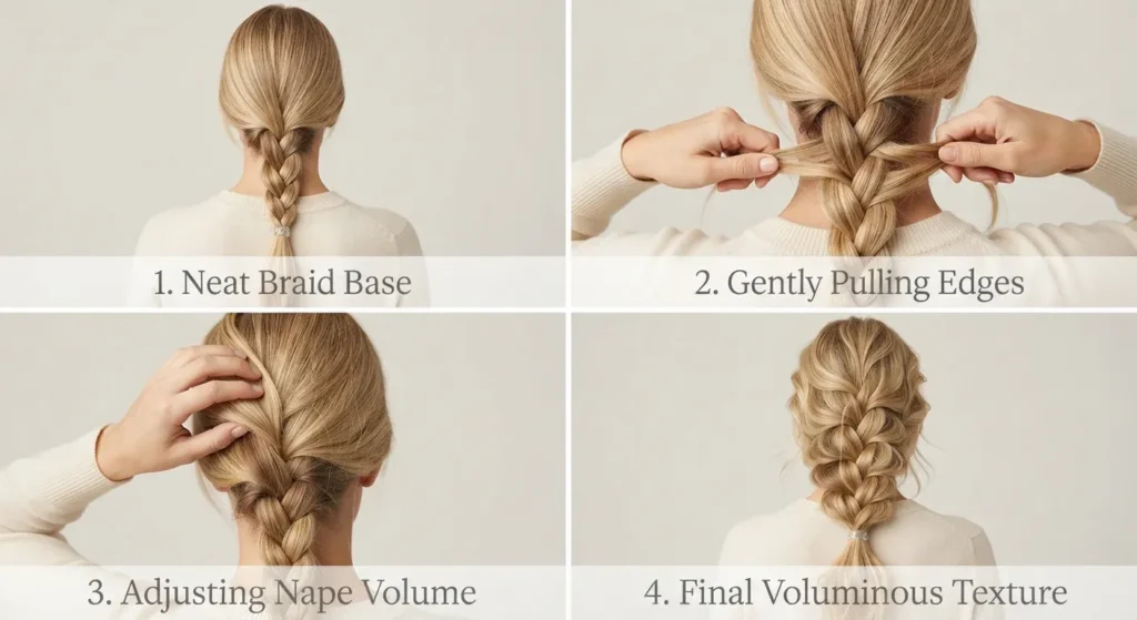 18 Elegant Wedding Hairstyles for Brides with Long Hair That Feel Dreamy 9 8. Delicate Fishtail Braid with Soft Pull Through Texture